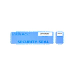 Label Lock Low Residu met Counterpart