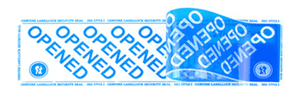 Label Lock High Residue