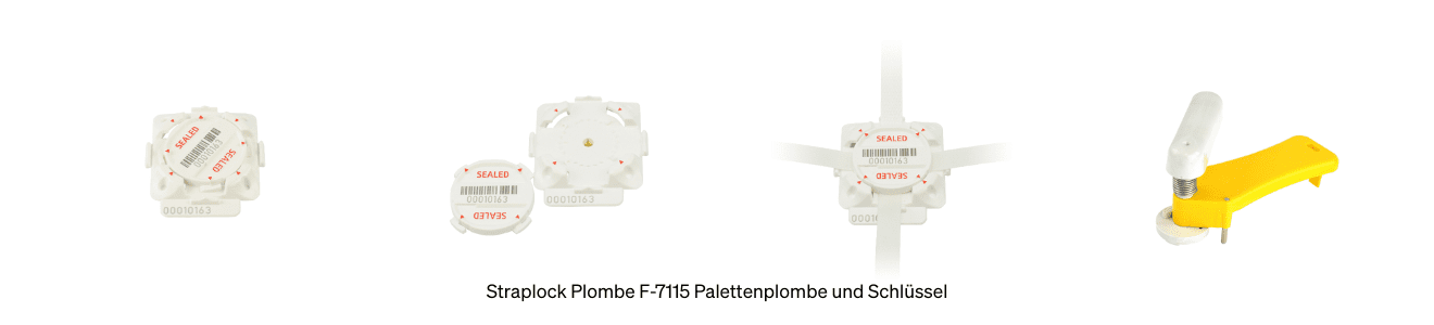 Straplock Plombe F-7115 Palettenplombe